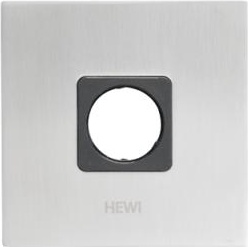 307.20SXAHKN ручка-розетка (h-технология) HEWI System 100 | Edelstahl  - Вид №1
