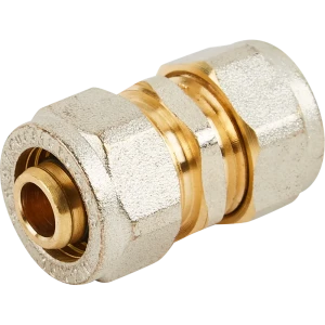 Муфта Aquasfera 16 мм никелированная латунь 027-8728
