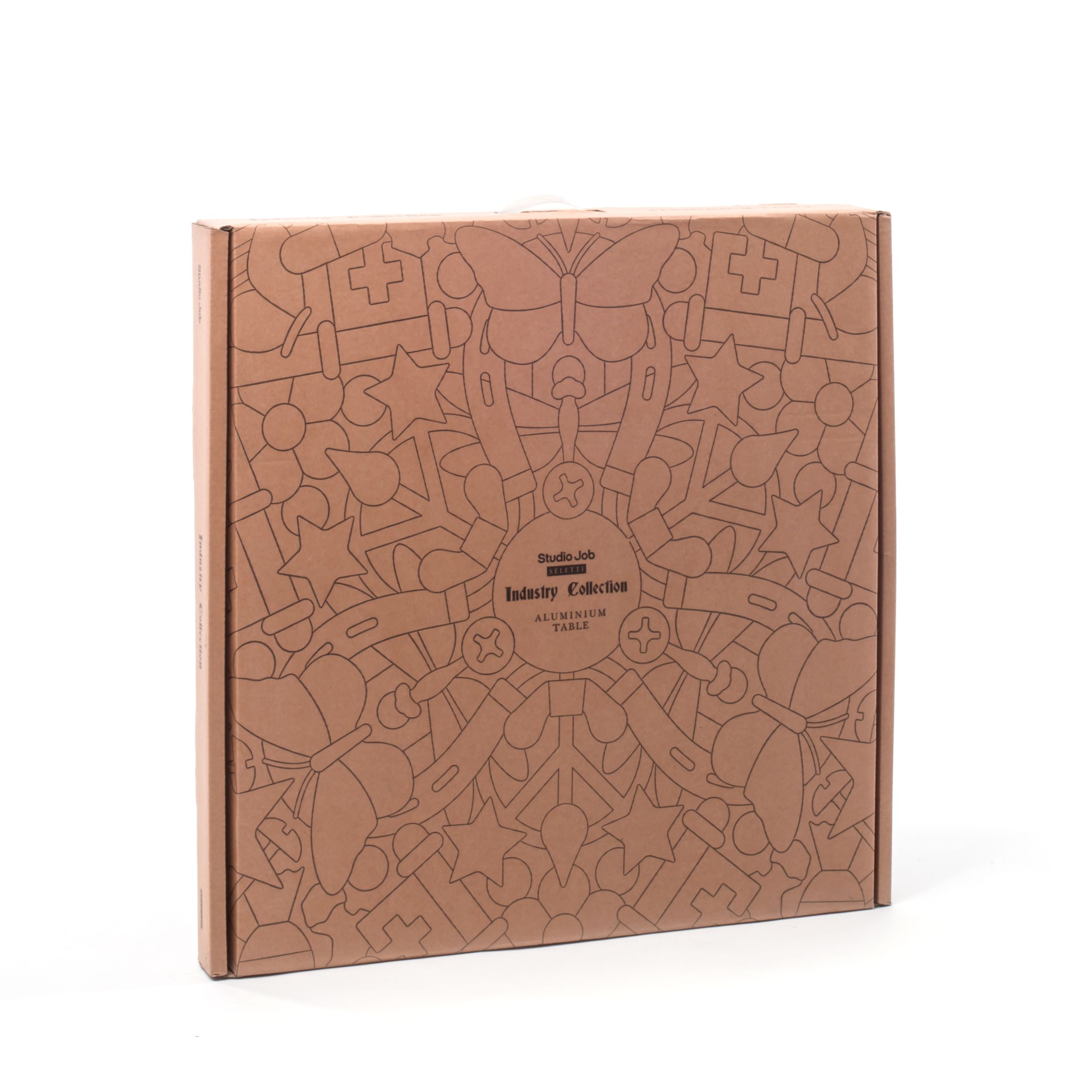 Круглый алюминиевый стол Seletti промышленность ARCH-00081230 - Вид №7