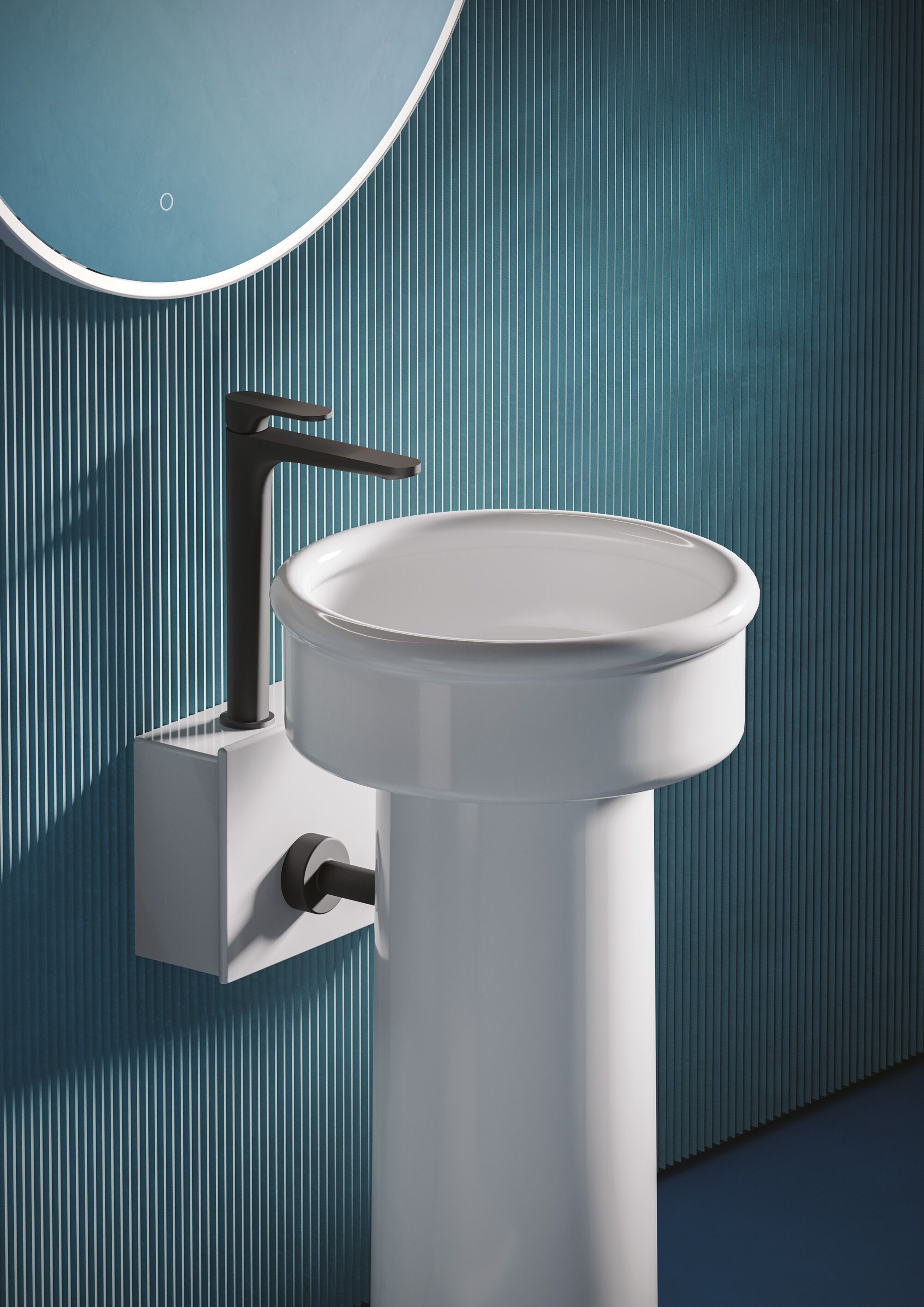 Керамическая полка для ванной комнаты ArtCeram PASSEPARTOUT ARCH-00098224 - Вид №1