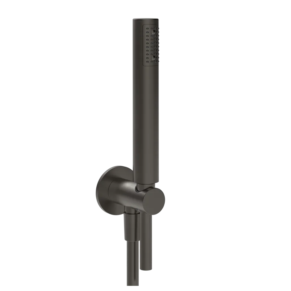 Душевой набор 45225 707 Gessi Cono ЧЕРНЫЙ МЕТАЛЛ BR. PVD 45225707