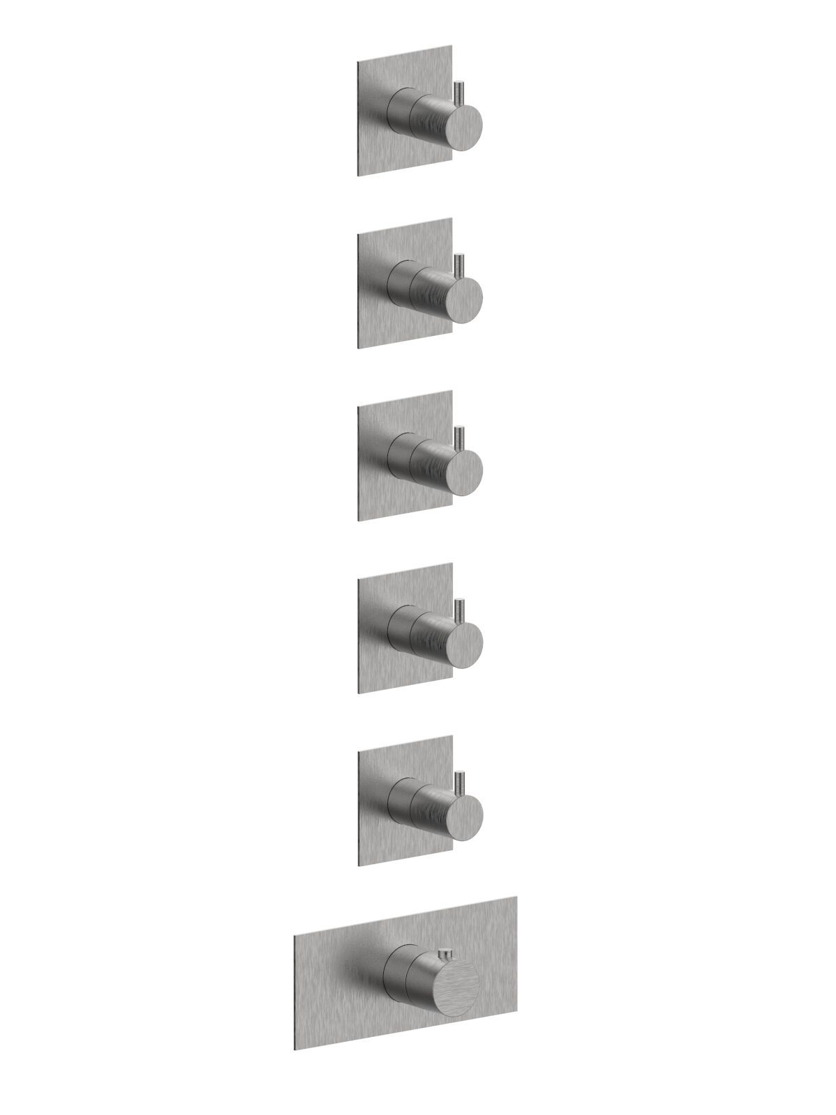 Термостатический смеситель для душа с 6 отверстиями Rubinetterie Frattini отдельная эстетика ARCH-00027128 - Вид №5