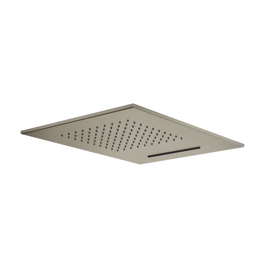 Насадка для Душа 33189 239 Gessi Via manzoni ПОЧИЩЕННАЯ ЩЕТКОЙ СТАЛЬ 33189239