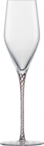 10668284 Zwiesel 1872 Набор бокалов для шампанского Zwiesel Glass "Спирит" 254мл 2шт п/к (баклажановый) Стекло
