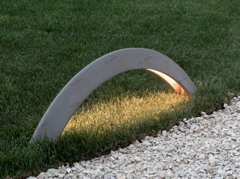 Martinelli Luce Торшер уличный светодиодный из бетона  2305/gr 