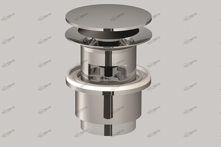 донный клапан, VT.1, хромированная, хромированный ALAPE 8302000978