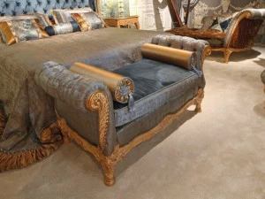 Bellotti Ezio Стеганая скамья, обитая тканью 3680 3688