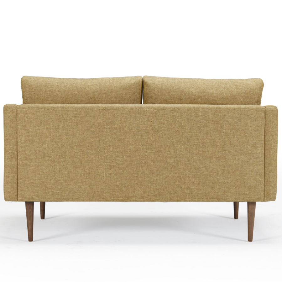 Диван двухместный Hugo с ножками из дуба/ореха, песочный Kragelund 37002248241 - Вид №3