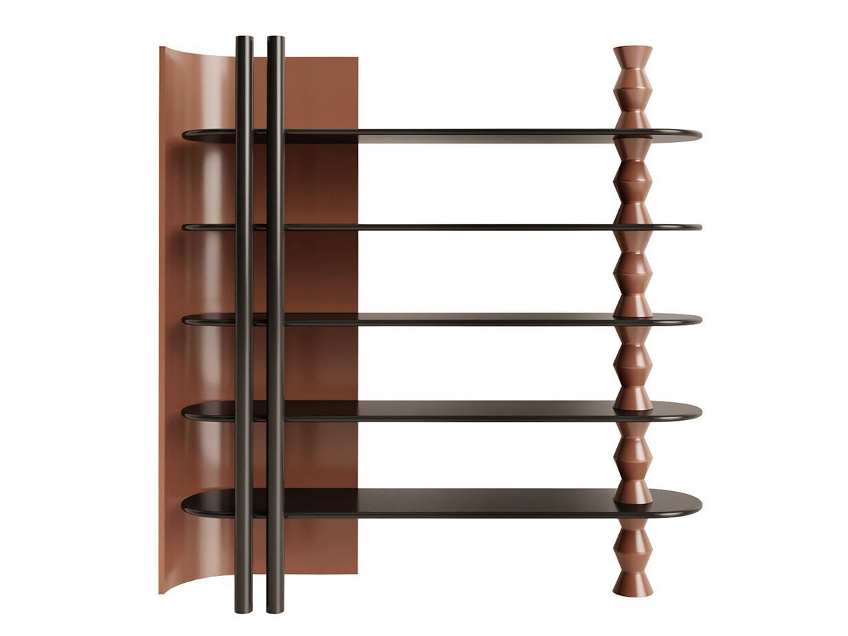 Деревянный книжный шкаф ANA ROQUE INTERIORS ARCH-00009222