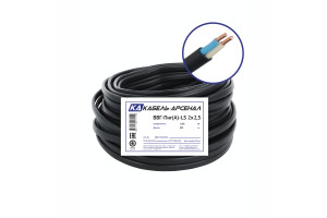 16231509 Кабель ВВГ-Пнг LS 2х2,5 ГОСТ DIY - 10 м 54626 Кабель-Арсенал