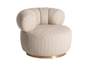 Тканевое кресло с подлокотниками