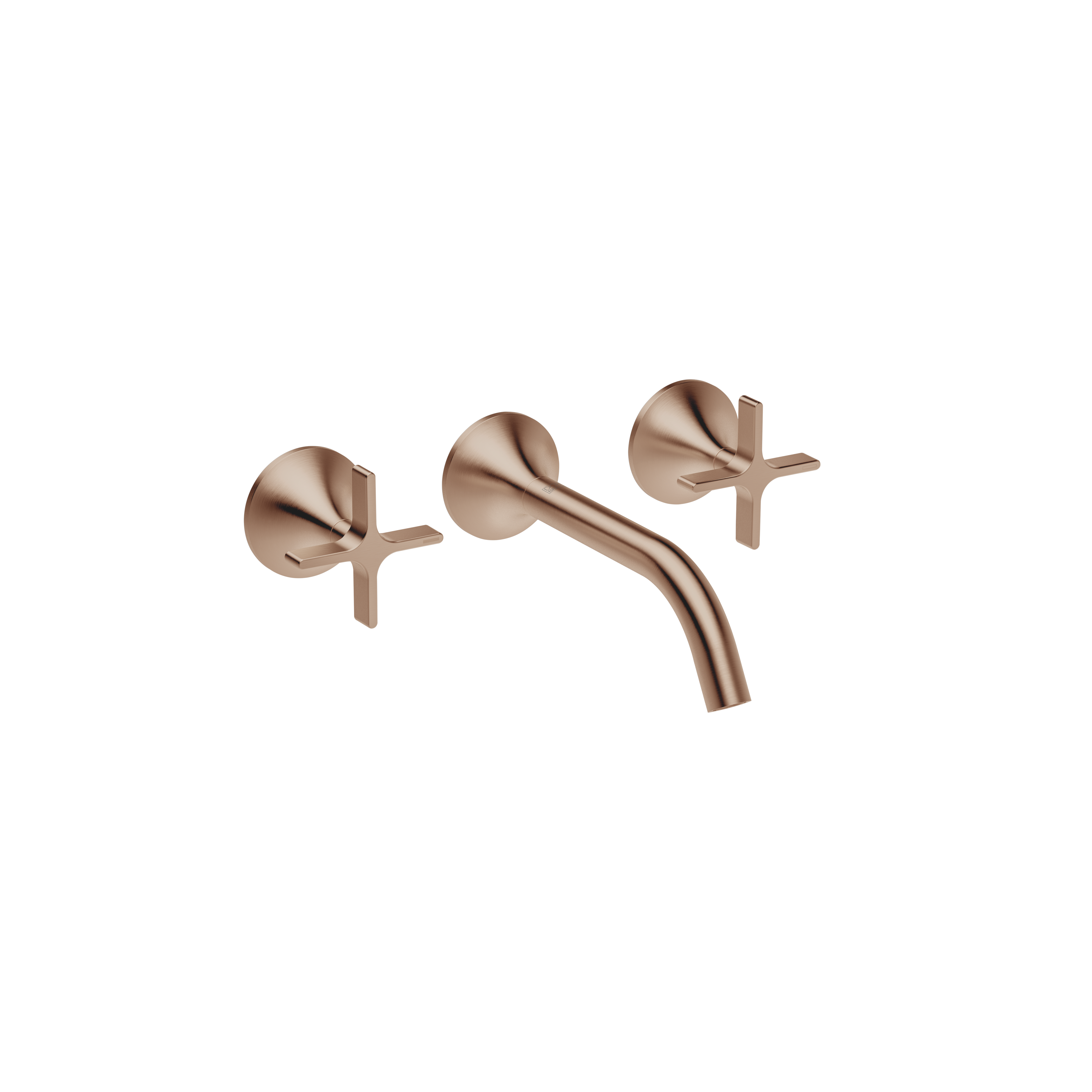 VAIA Смеситель для раковины настенный без донного клапана - Матовая бронза 36712809-42 DornBracht