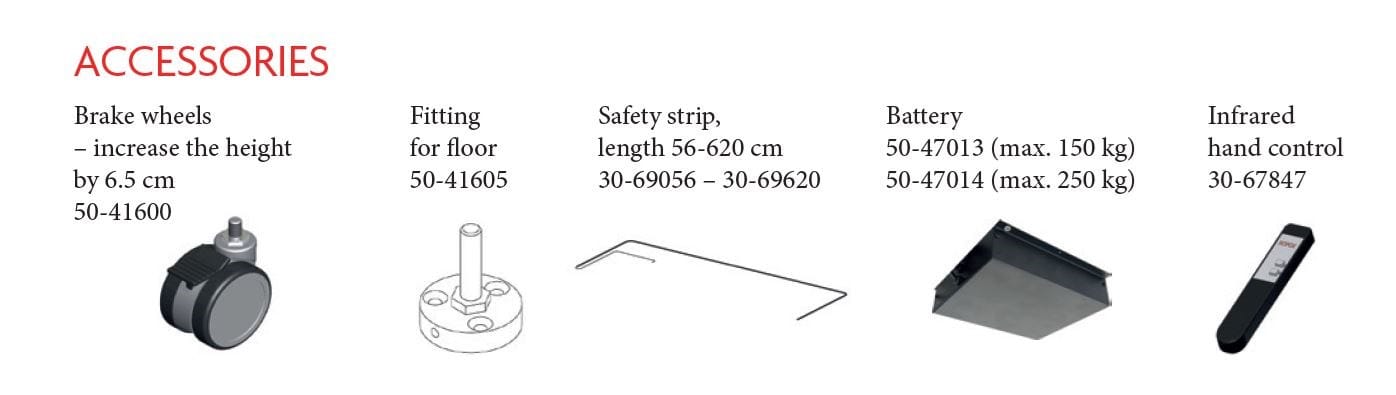 Регулируемый по высоте прямоугольный стол с колесами Ropox 4SINGLE ARCH-00092656 - Вид №4