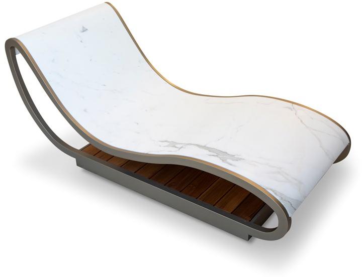 SAGEVAN MARMI Шезлонг из скульптурного мрамора Marble experience sun-id-1357547 - Вид №2