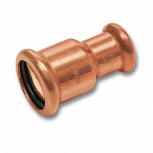 162405428 SANHA 6240 пресс-фитинг, медь, муфта редукцион. ВПр-ВПр 54x28 мм
