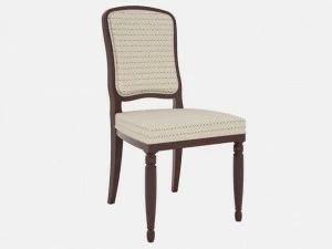 SELVA Стул из бука с обивкой  1614