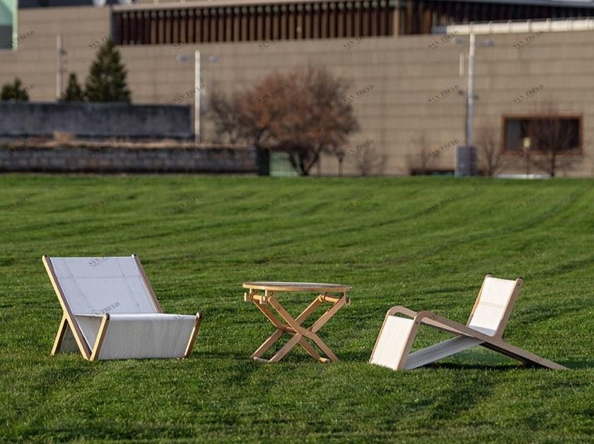 DVELAS Шезлонг в ткани для парусов sun-id-1509308