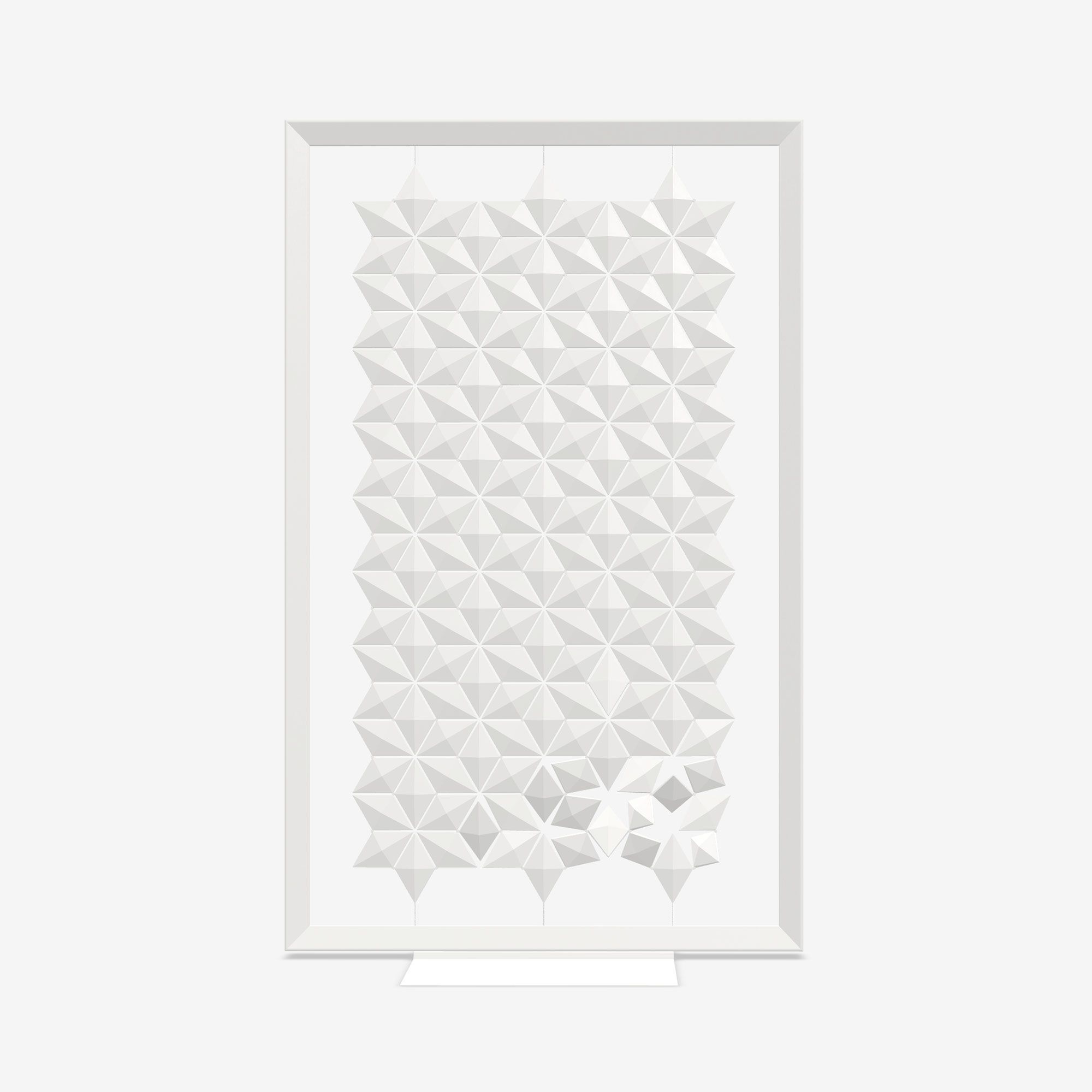 Отдельно стоящая перегородка bloomming FACET 136x220cm bianco ARCH-00118610