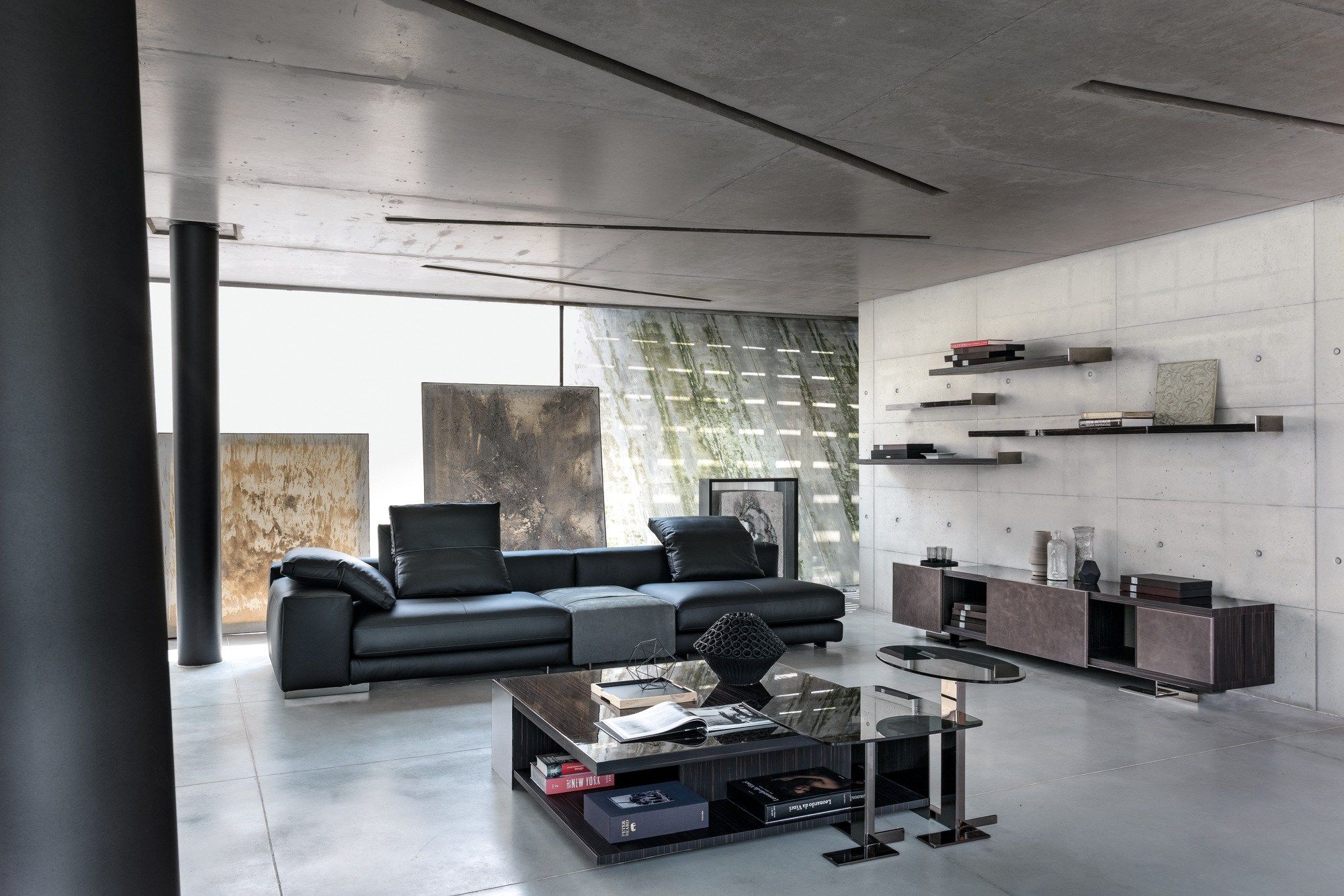 Стеклянный квадратный журнальный столик Arketipo LITH ARCH-00075783 - Вид №1