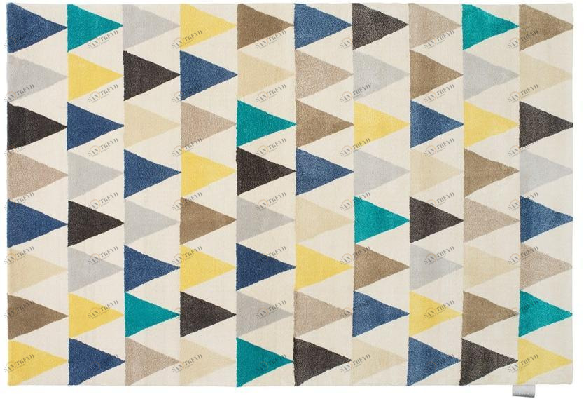 ASPLUND Ковер ручной работы с геометрическими мотивами sun-id-1380136