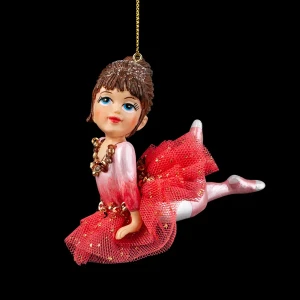 91471063 Елочная игрушка Школа балета Erichkrause decor 59335 43 см х 29 см розовый STLM-1439896