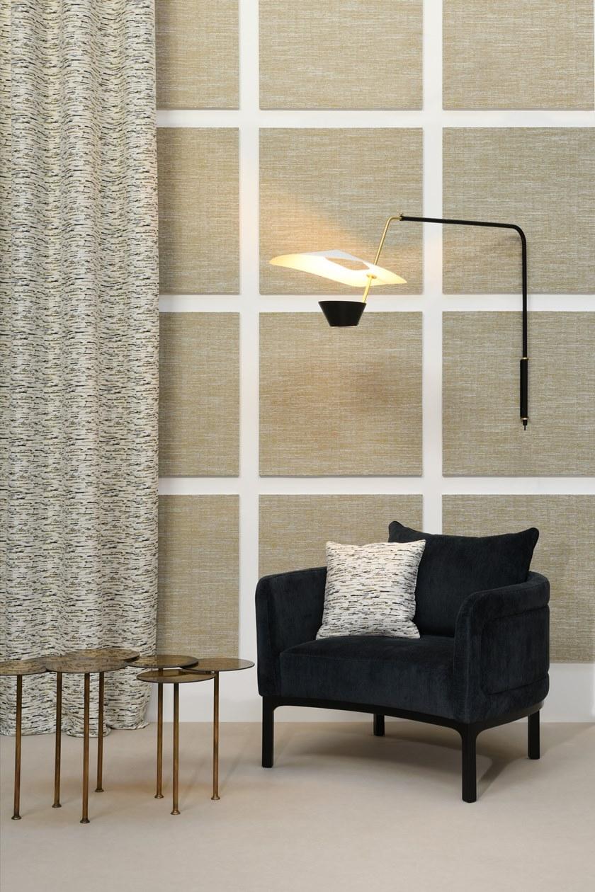 LELIEVRE Блестящая жаккардовая ткань Nature précieuse 0612 - Вид №3