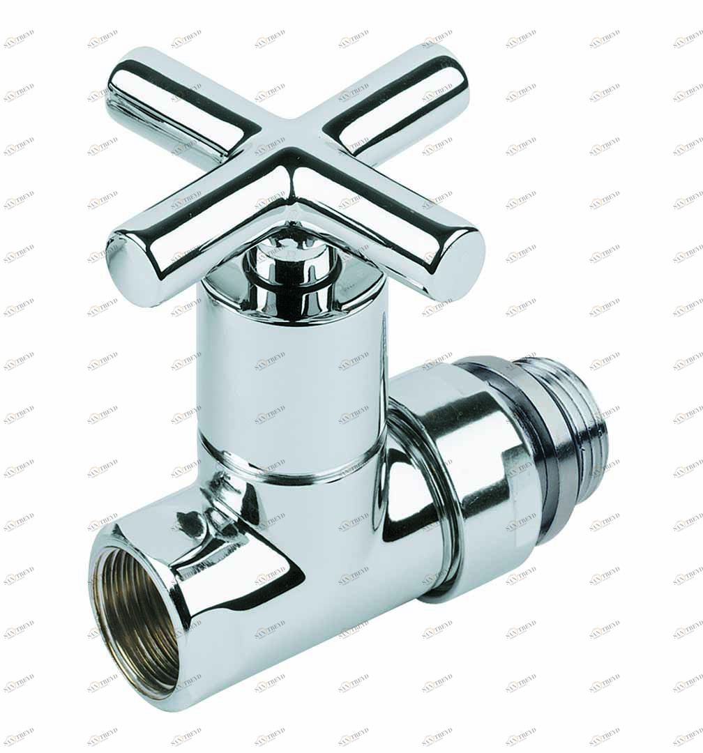 Carlo Poletti V43800L Держатель прямой,соединение для медной или пластиковой трубы 