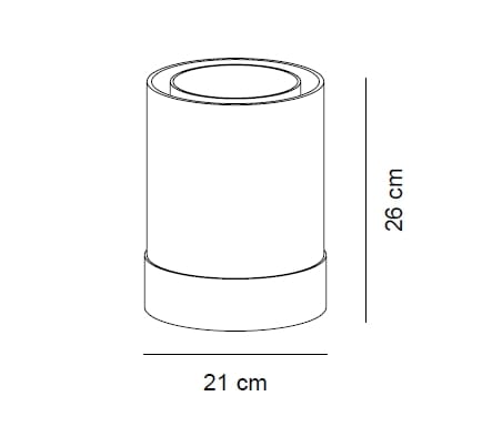 Светодиодная настольная лампа из боросиликатного стекла Alma light POTLIGHT ARCH-00002042 - Вид №3