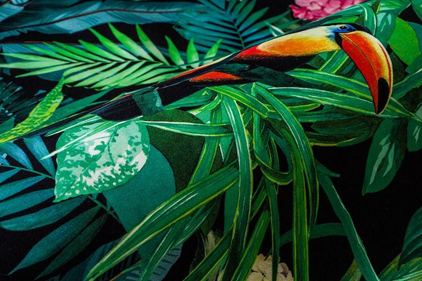 Aldeco Ткань с цветочными мотивами Bloom sun-id-1417879 - Вид №3