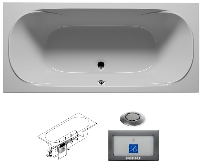 BC0700500000000_top1 Ванна Riho Taurus Santreyd - Вид №1