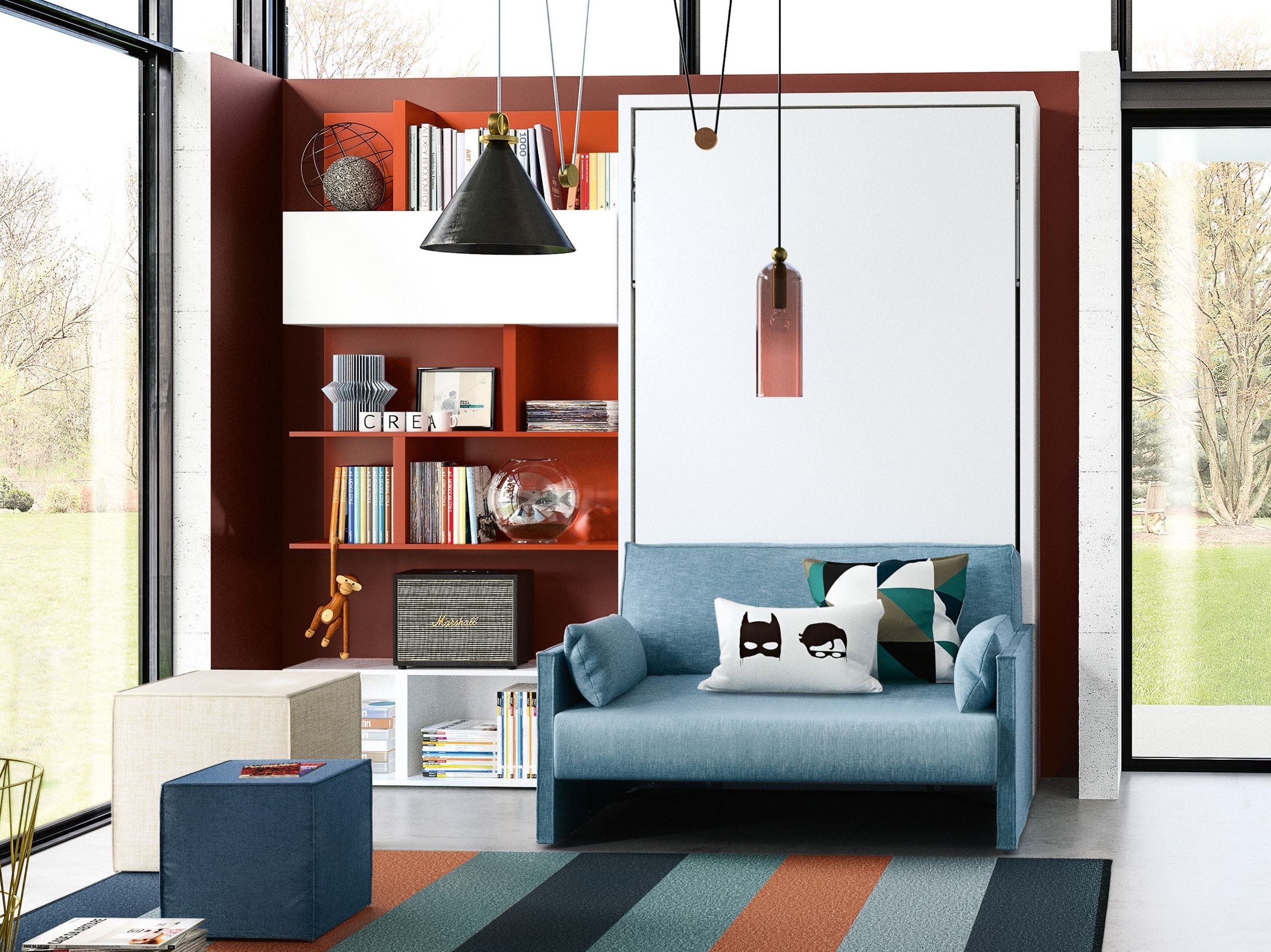 Диван-трансформер из ткани CLEI ARCH-00138476