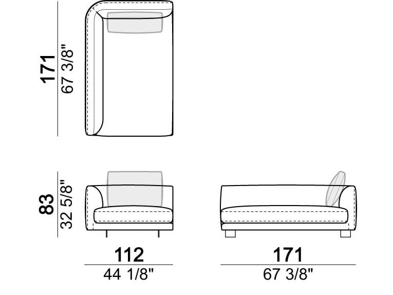 Модульный диван Arketipo SELF CONTROL ARCH-00067338 - Вид №10