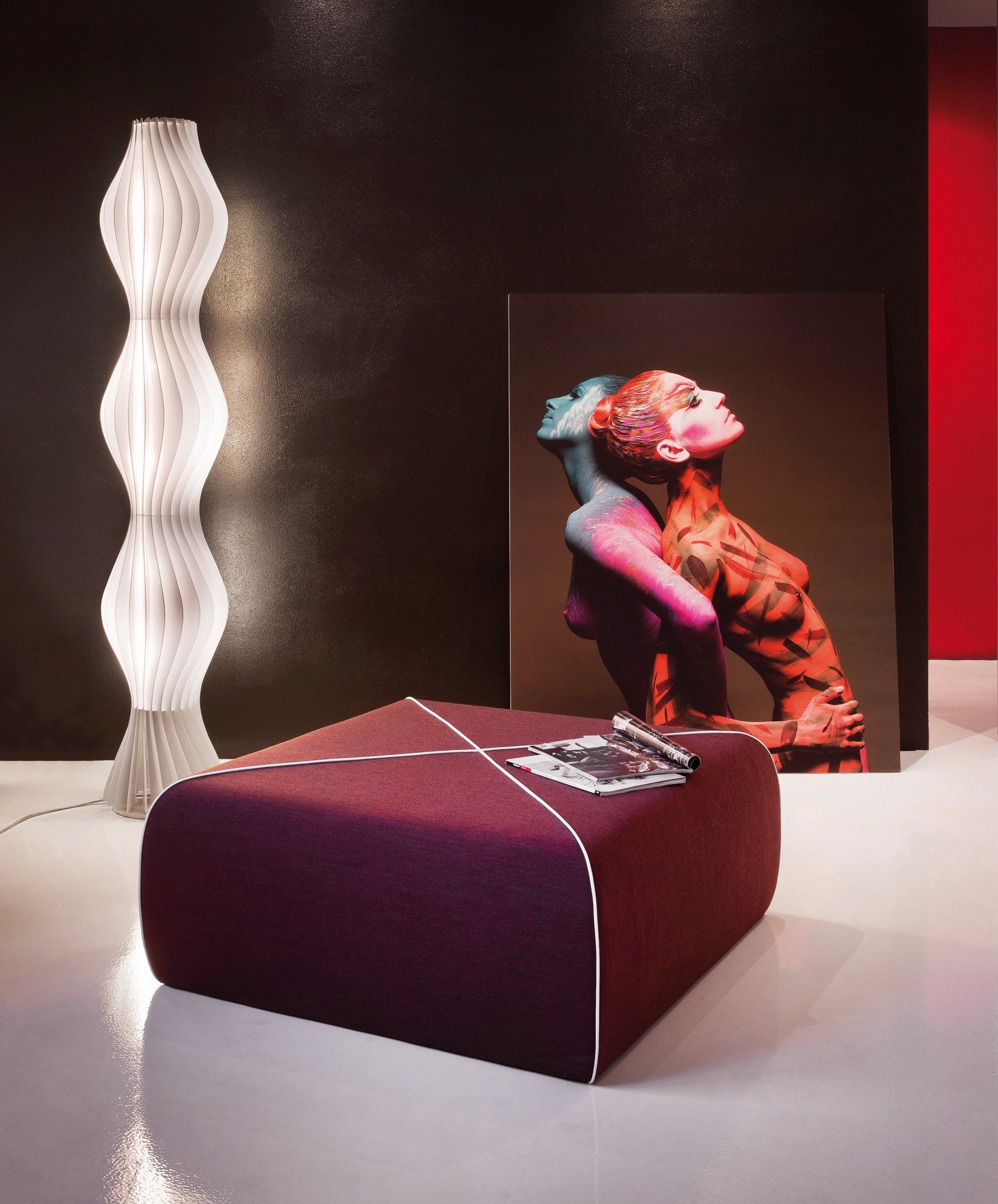 Пуф B-LINE CROSSED ARCH-00059442 - Вид №6