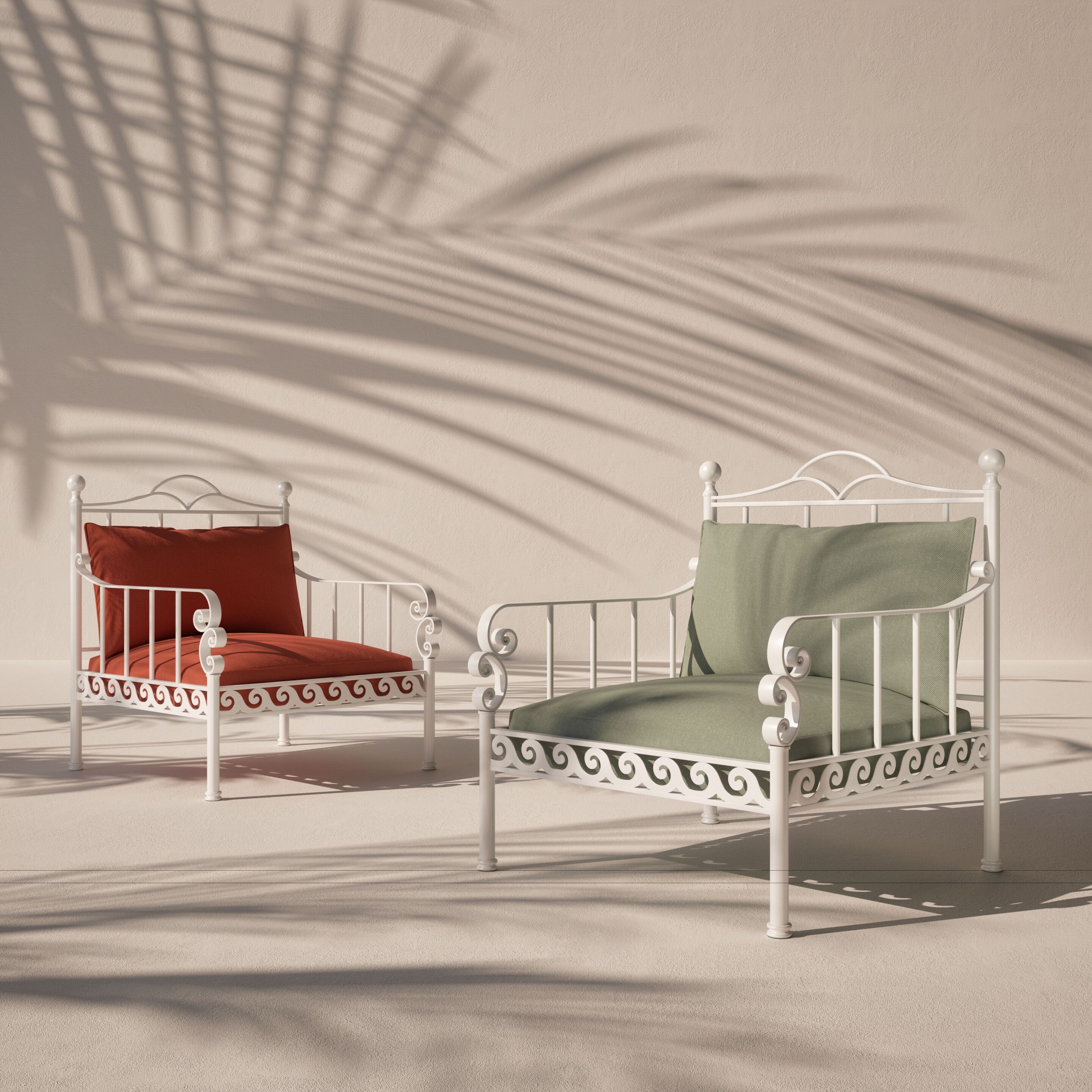 Тканевое мягкое садовое кресло Galbiati Outdoor Alpemare Collection ARCH-00083834 - Вид №1