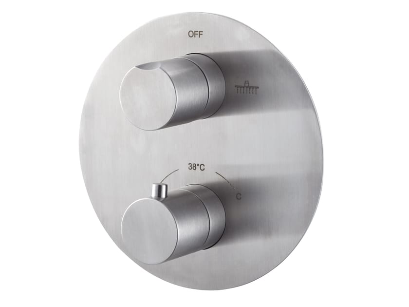 Встраиваемый термостатический смеситель для душа из нержавеющей стали Tubico Nilo ARCH-00113561