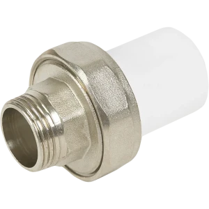 Муфта разъемная РВК 1"x25 мм НР полипропилен 020515