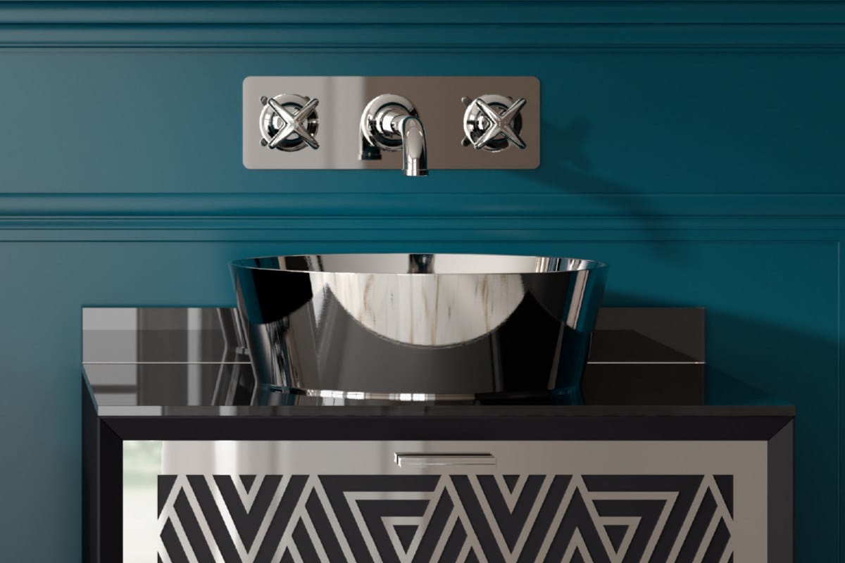 Деревянный шкаф для раковины с выдвижными ящиками Park Avenue CORA 1S ARCH-00065934 - Вид №2