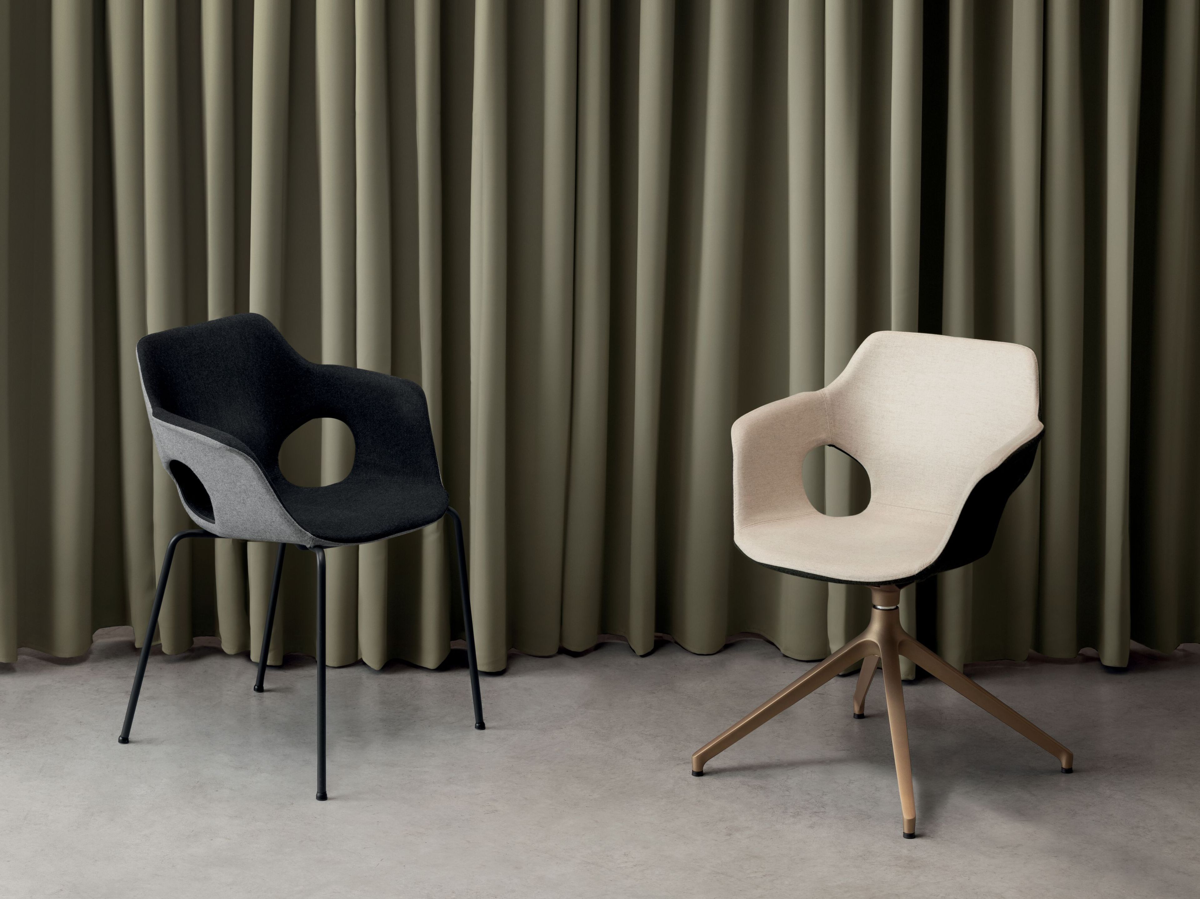 Пластиковый штабелируемый стул с подлокотниками Riccardo Rivoli OLÀ ARCH-00135560 - Вид №12