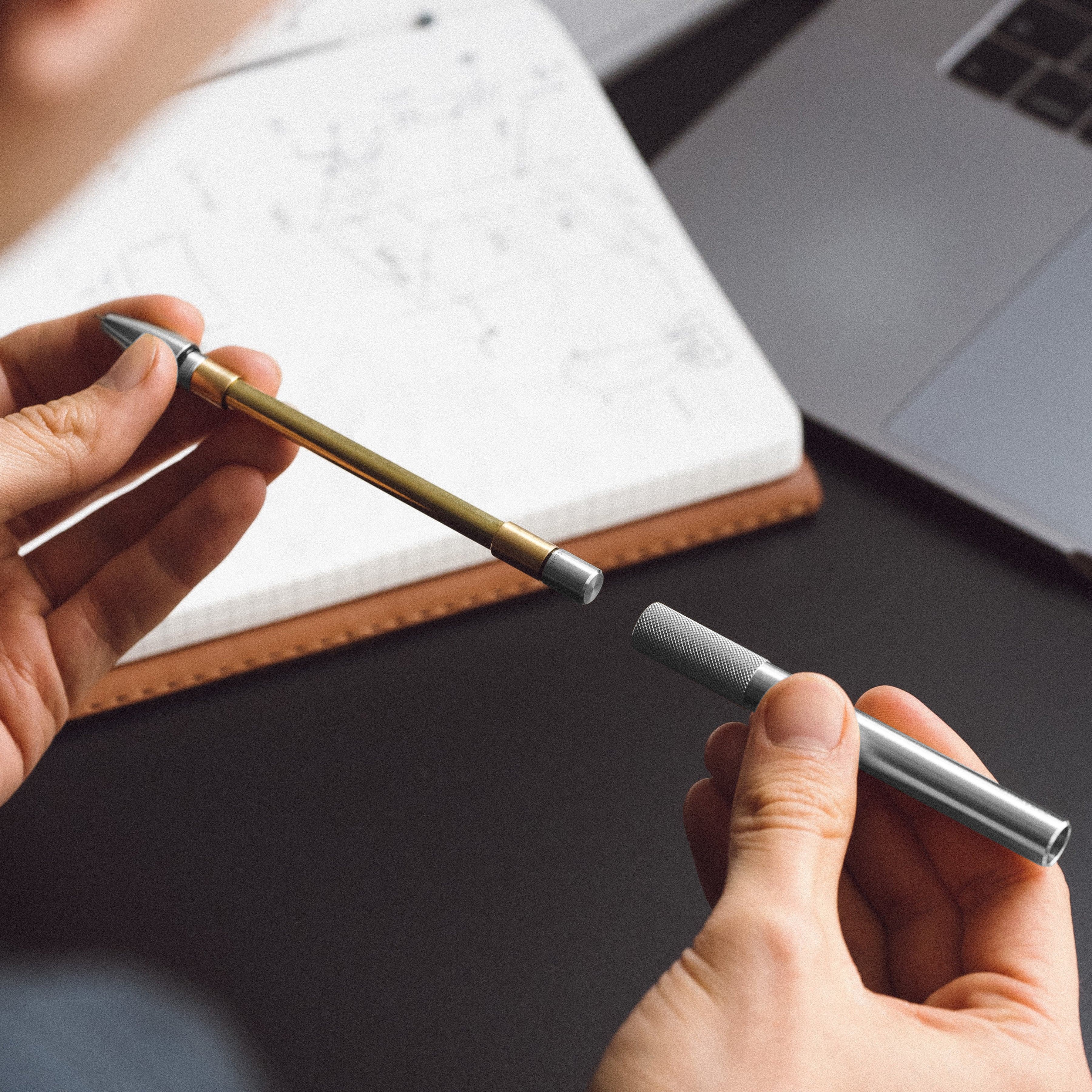 W207STE-5 Механический карандаш - сталь - 0,5 мм Wingback  - Вид №5
