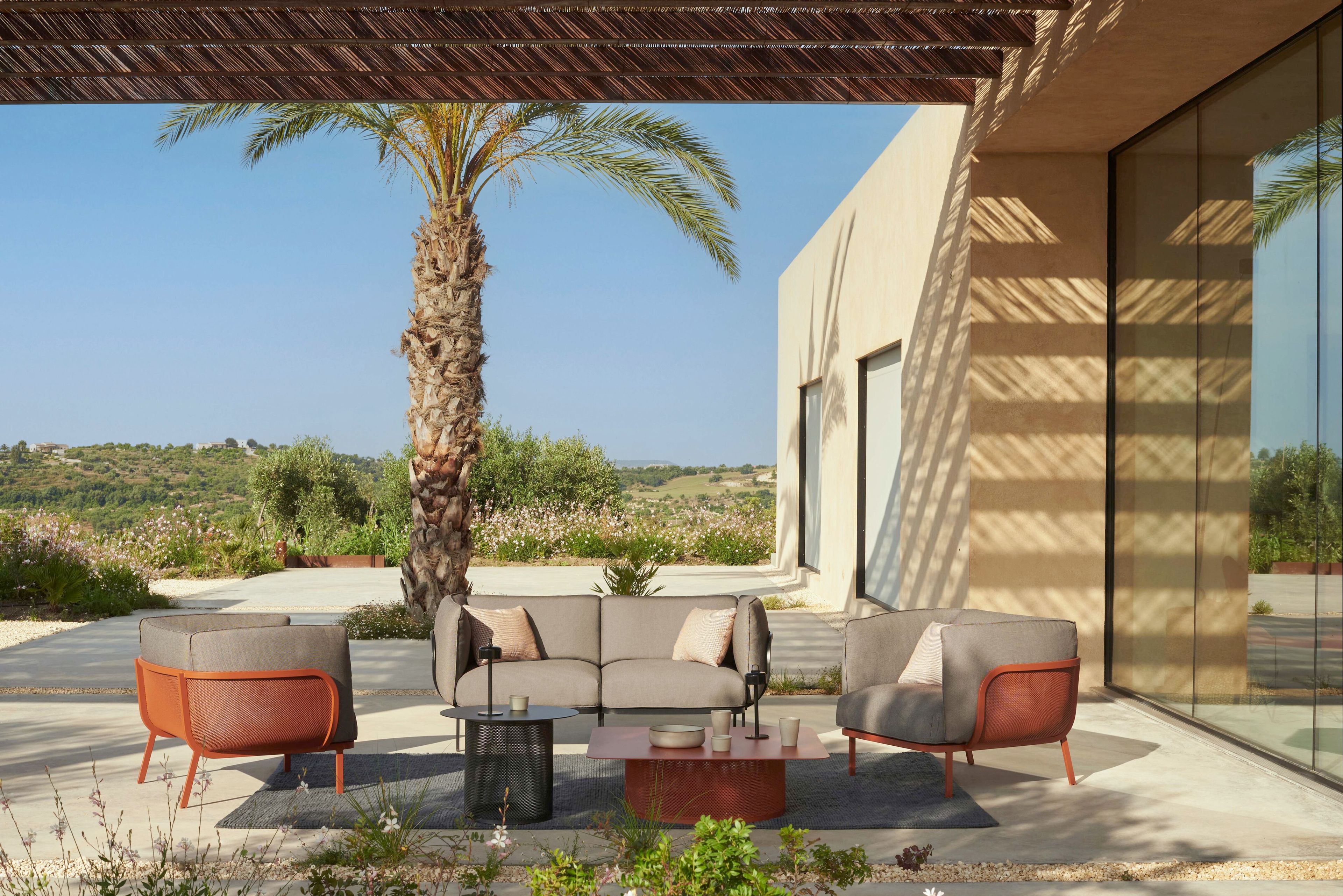 Тканевое мягкое садовое кресло emu Cabla ARCH-00070330 - Вид №4