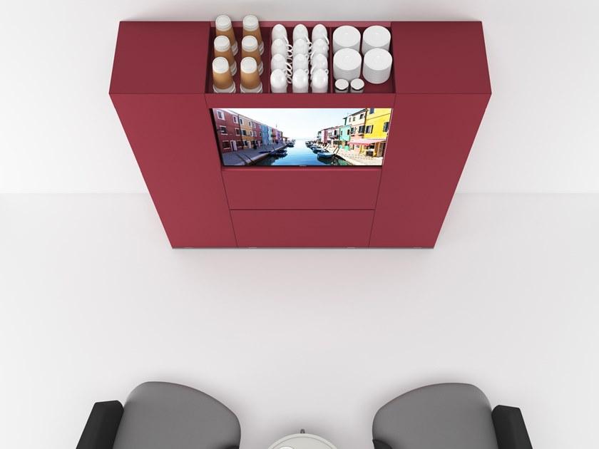 ESTEL GROUP Высокая офисная мебель для аудиовизуальных СМИ Isole h150 sun-id-1484957 - Вид №3