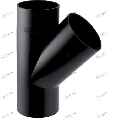 GEBERIT 368.130.16.1 Тройник Geberit PE 45° 