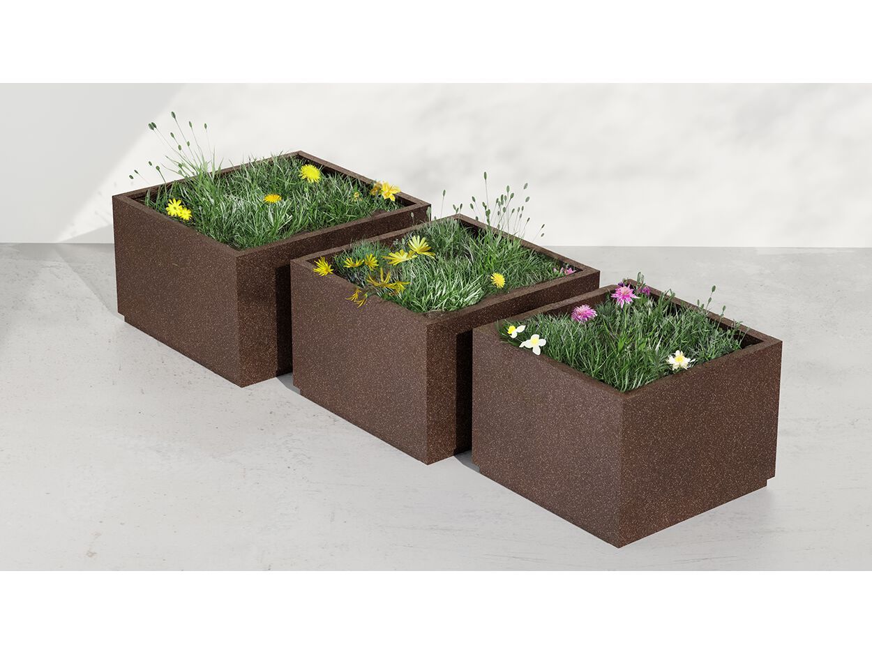 Окрашенная стальная плантатор DIMCAR RUSTY ARCH-00068598 - Вид №1