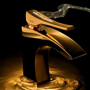 Однорычажный смеситель для раковины с клапаном клик- клак 59.004M MAIER SKIP DIAMOND