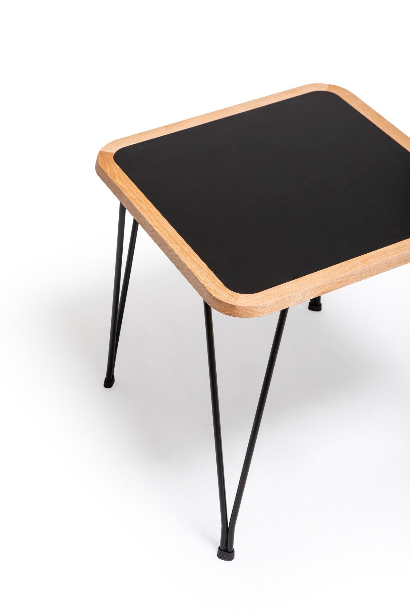 Квадратный стальной стол с порошковым покрытием Vergés Mim ARCH-00095862 - Вид №1