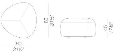 Lapalma Пуф из мягкой ткани Kipu sun-id-1416968 - Вид №9