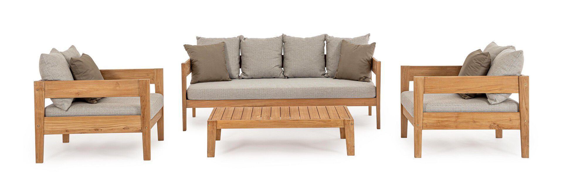 Съемное тканевое садовое кресло с подлокотниками BIZZOTTO KOBO ARCH-00048672 - Вид №10