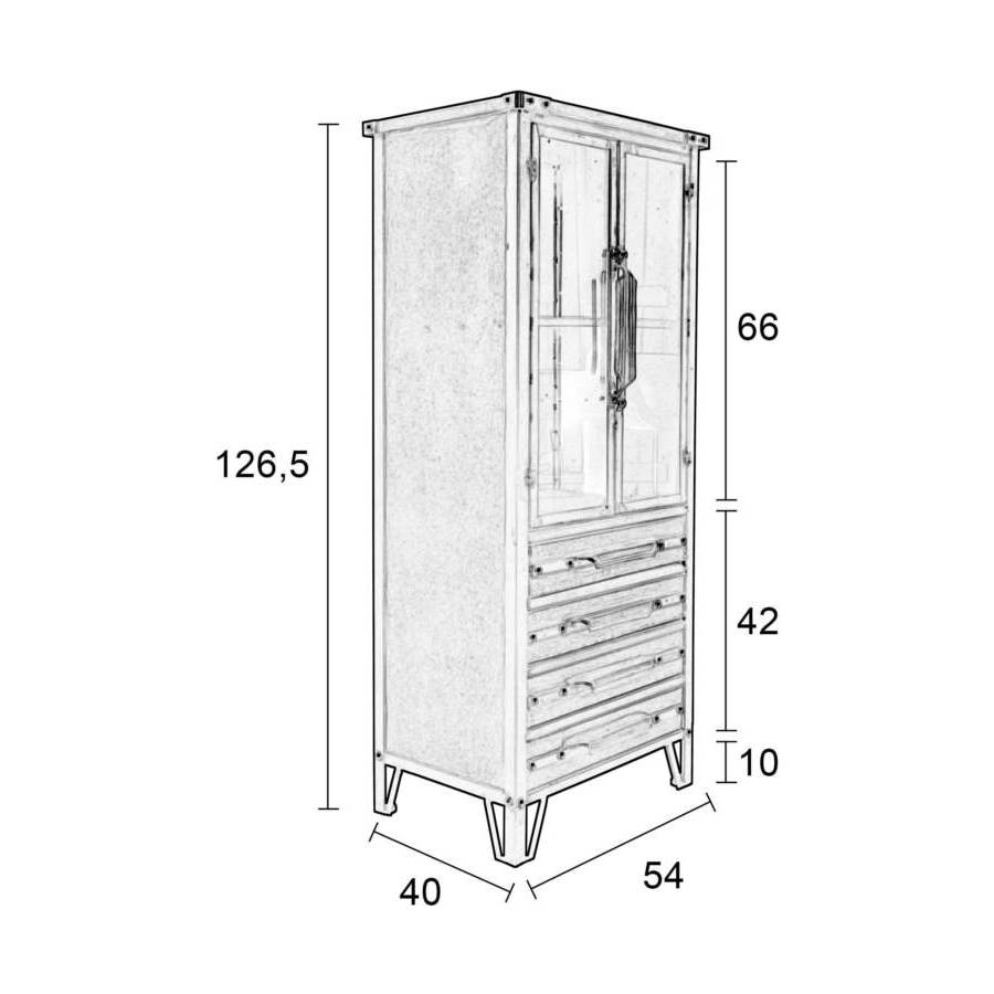 Комод Otis White Label Living 4100024 - Вид №8