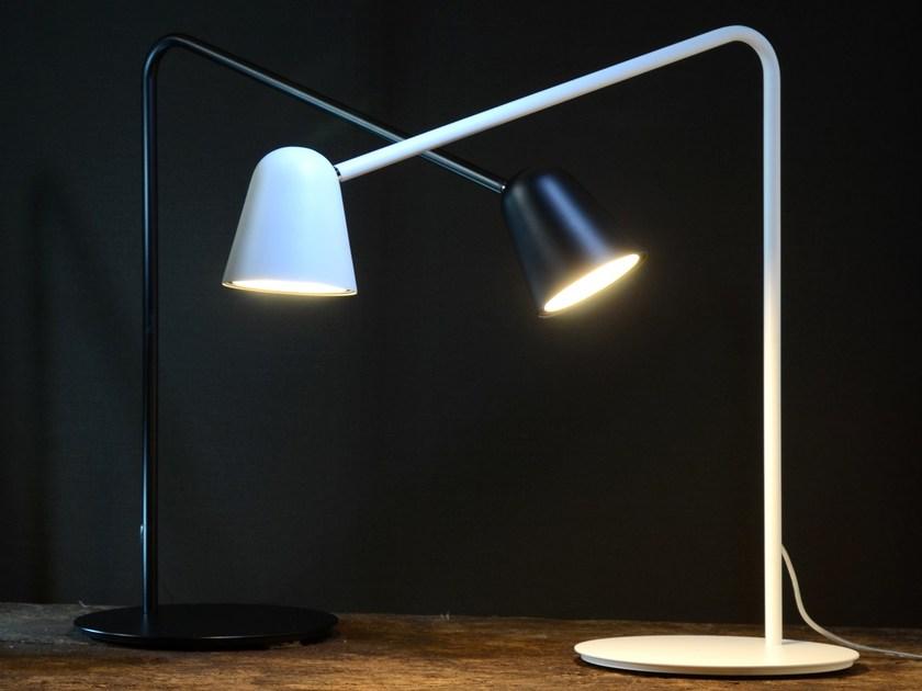 Formagenda Регулируемая светодиодная настольная лампа из стали Chaplin sun-id-1440746 - Вид №1