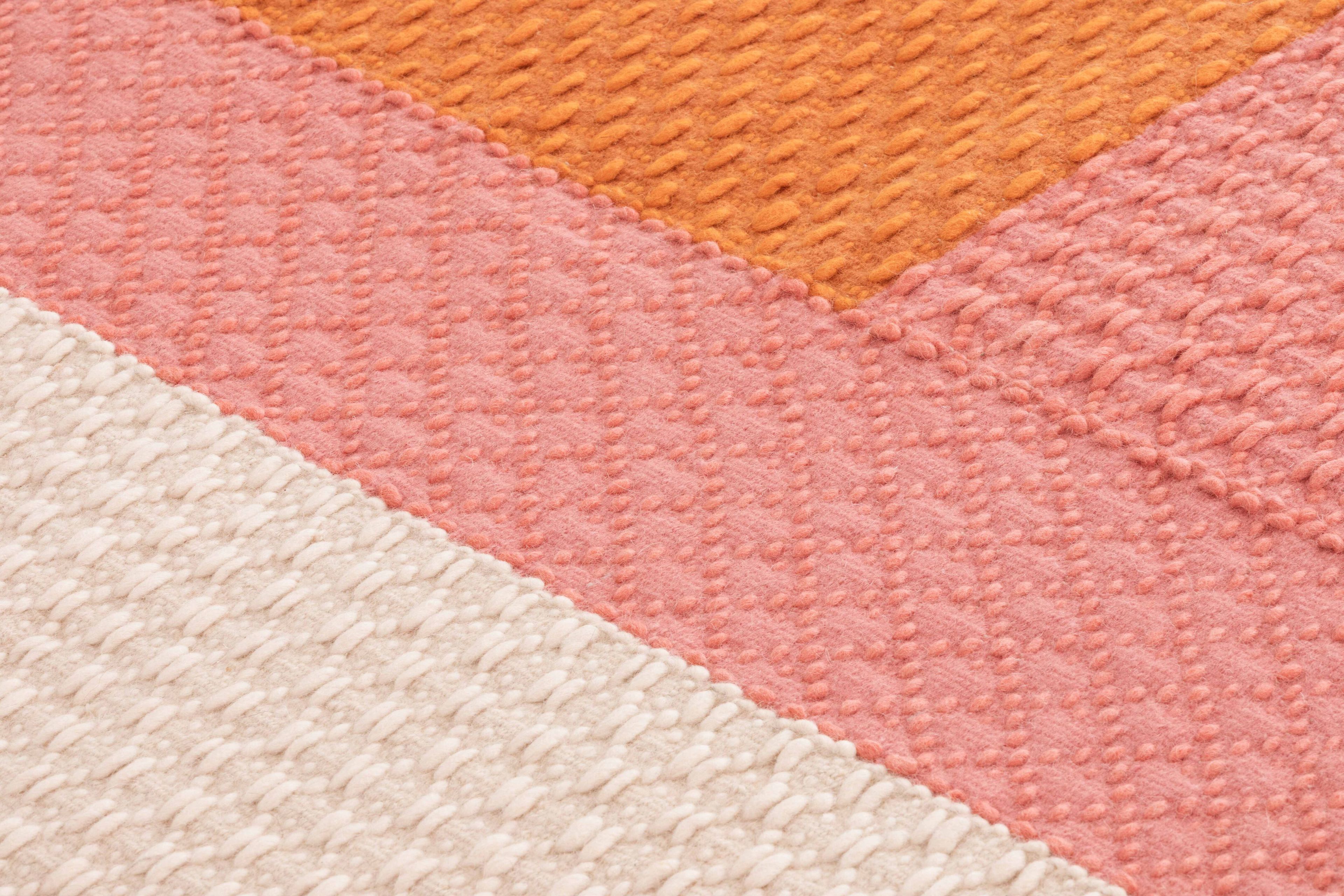 Шерстяной ковер GAN WEAVE MEETING POINT ORANGE ARCH-00091822 - Вид №4